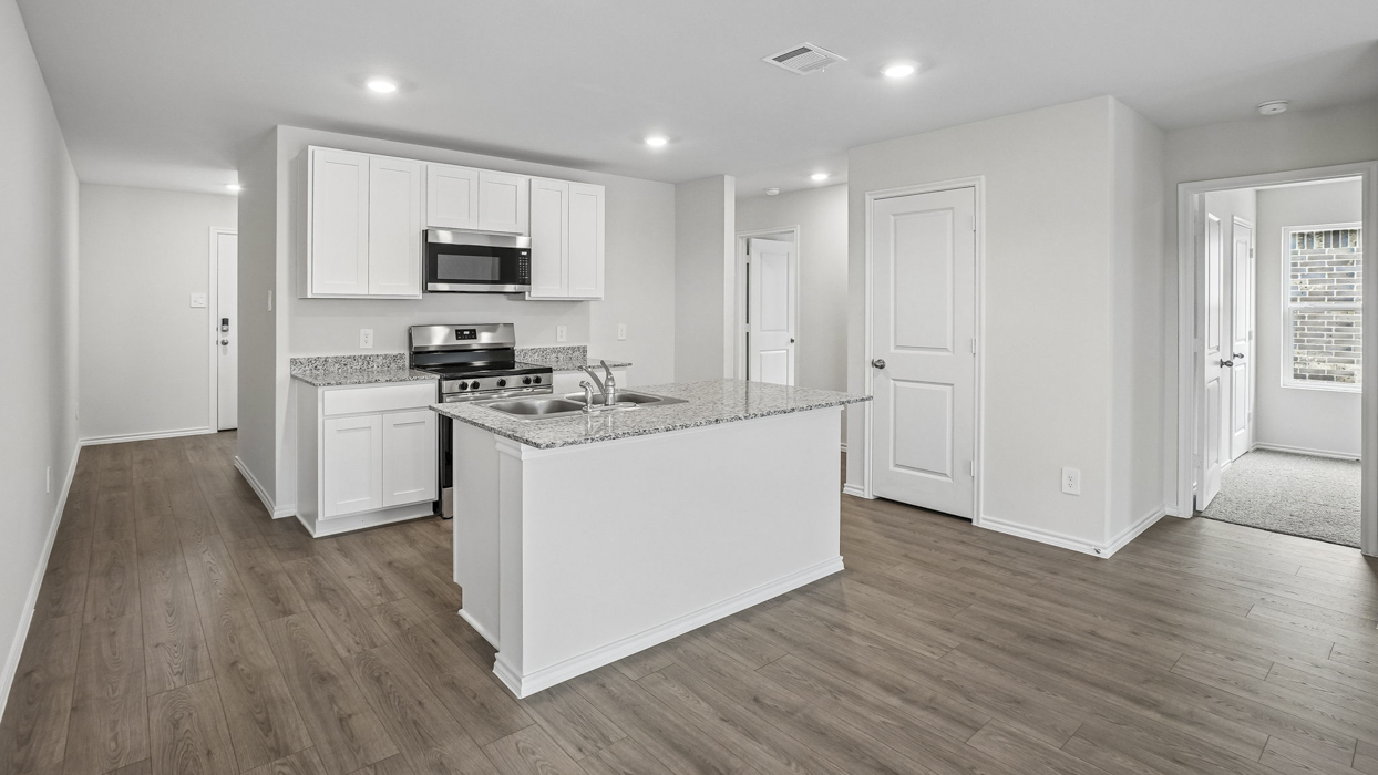Estero Floorplan Kitchen Gallery Image - Creekside Ranch in Blue Ridge, TX