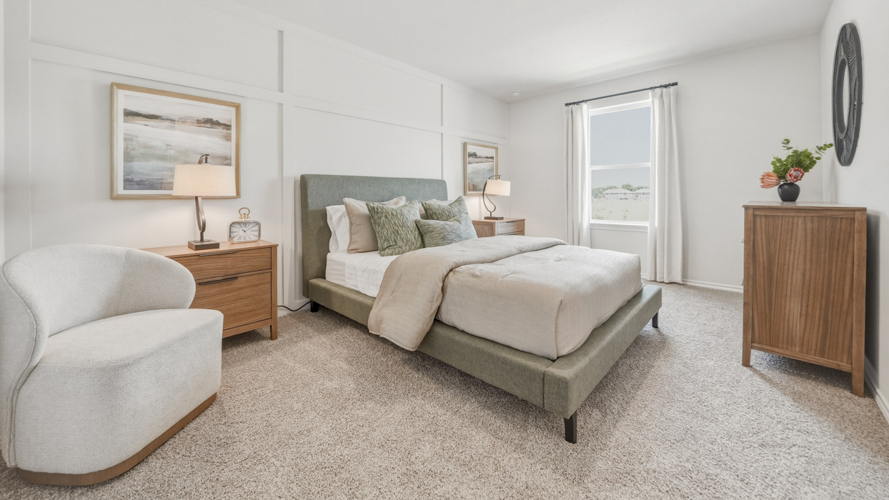 Franklin Floorplan Bedroom Gallery Image - Creekside Ranch in Blue Ridge, TX
