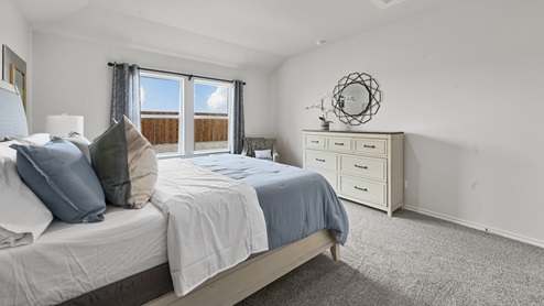 X30C Caroline Floorplan Elevation F Bedroom Gallery Image-Creekside Ranch in Blue Ridge, TX
