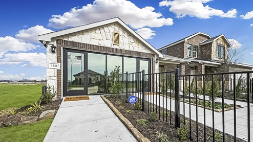X30C Caroline Floorplan Elevation F Exterior Gallery Image-Creekside Ranch in Blue Ridge, TX