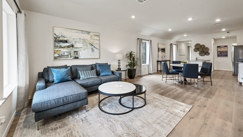 X30C Caroline Floorplan Elevation F Living Gallery Image-Creekside Ranch in Blue Ridge, TX