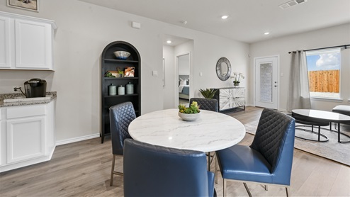 X30C Caroline Floorplan Elevation F Nook Gallery Image-Creekside Ranch in Blue Ridge, TX