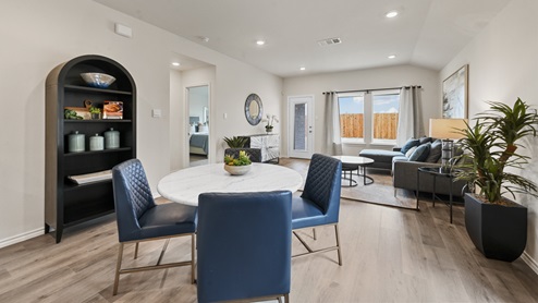 X30C Caroline Floorplan Elevation F Nook Gallery Image-Creekside Ranch in Blue Ridge, TX