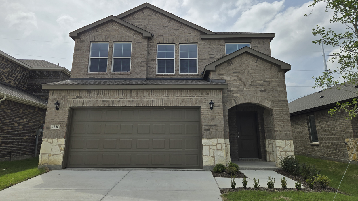 Grace Floorplan Elevation E Exterior Gallery Image - Creekside Ranch in Princeton, TX