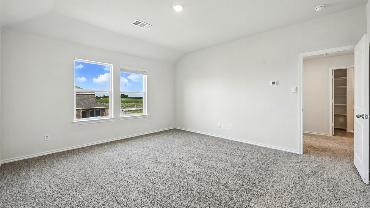 Grace Floorplan Elevation F Bedroom Gallery Image - Creekside Ranch in Blue Ridge, TX