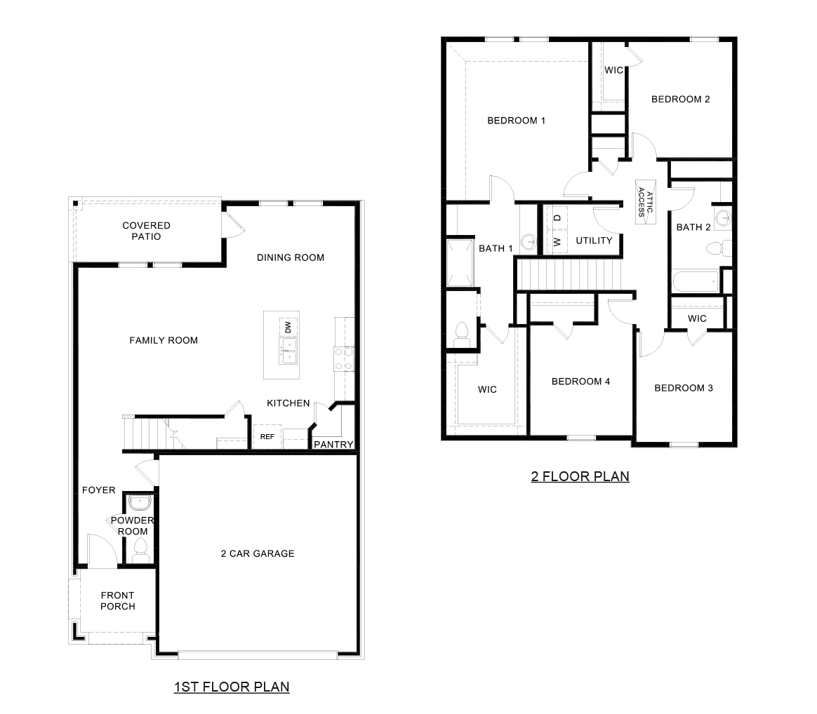 X30G Grace Floorplan Rendering-Creekside Ranch in Blue Ridge, TX