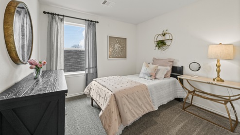 X30H Hanna Floorplan Elevation E Bedroom Image-Creekside Ranch in Blue Ridge, TX
