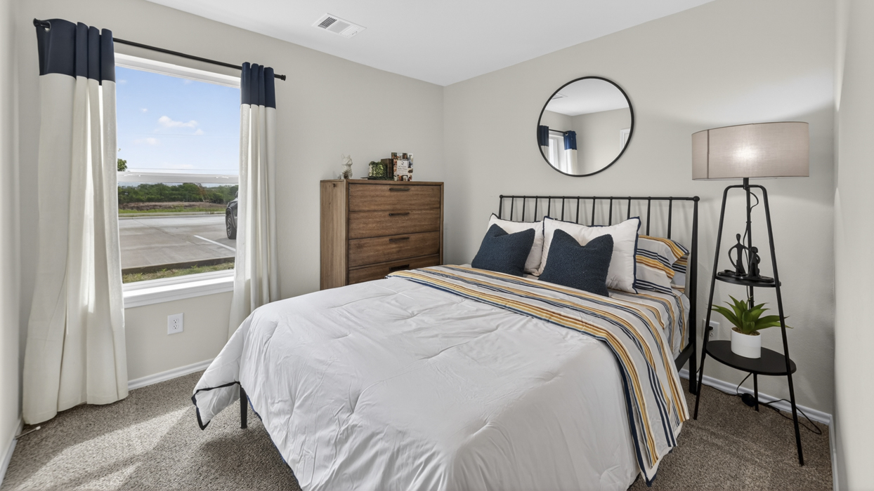 Harrison Floorplan Bedroom Gallery Image- The Hills of Sherman in Sherman, TX