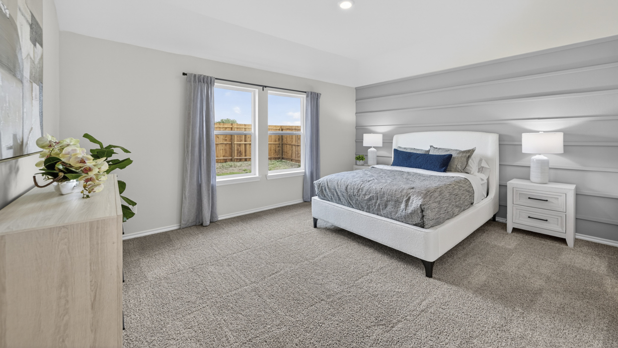 Harrison Floorplan Bedroom Gallery Image- The Hills of Sherman in Sherman, TX