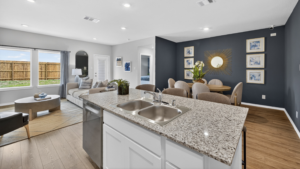 Harrison Floorplan Kitchen Gallery Image- The Hills of Sherman in Sherman, TX