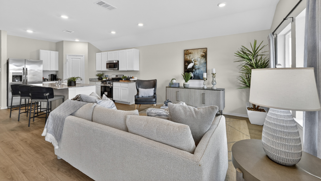 Harrison Floorplan Living Gallery Image- The Hills of Sherman in Sherman, TX