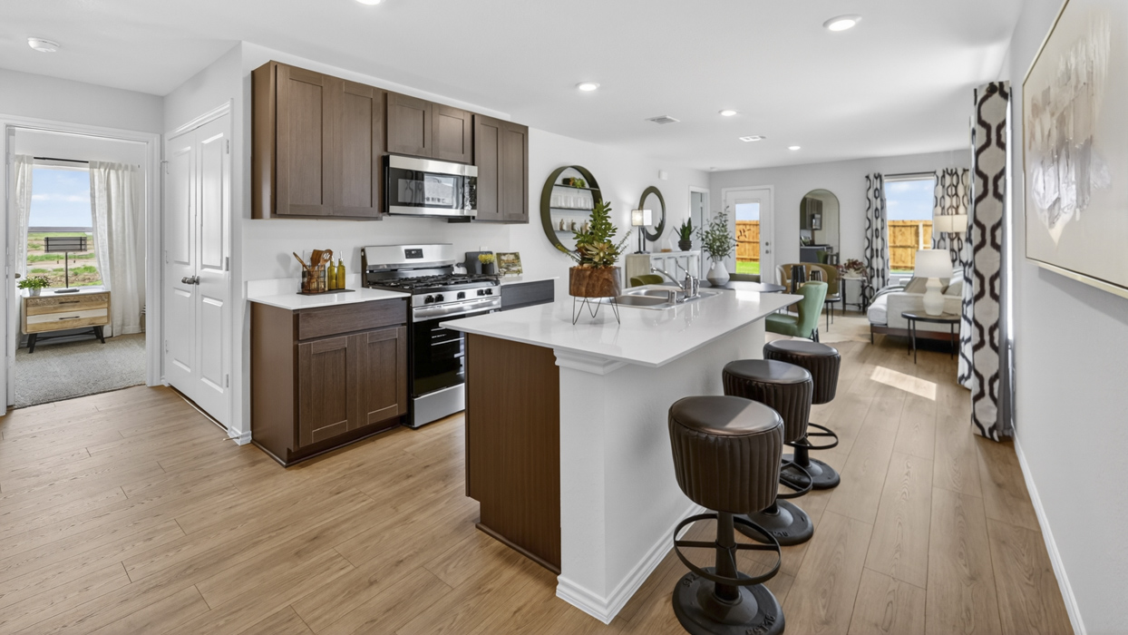 Atlanta Floorplan Kitchen Gallery Image- The Hills of Sherman in Sherman, TX