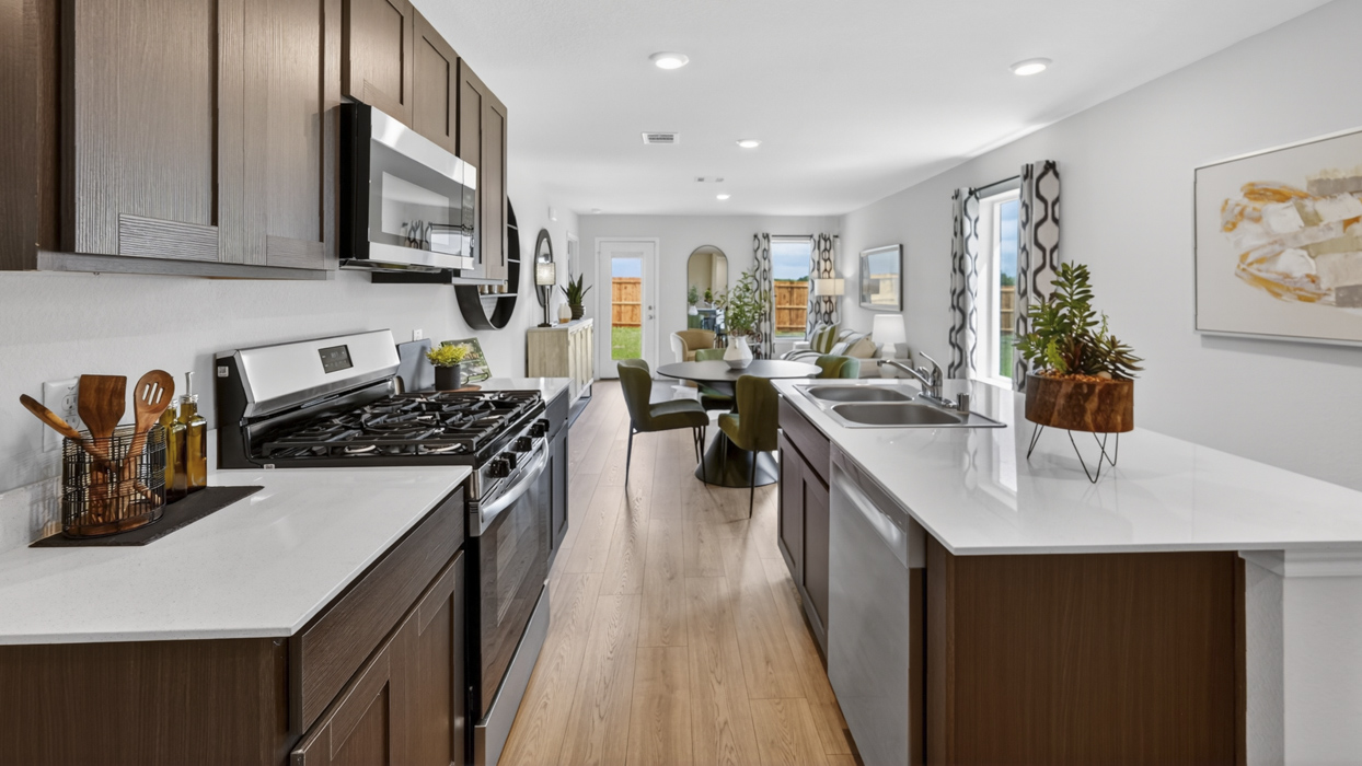 Atlanta Floorplan Kitchen Gallery Image- The Hills of Sherman in Sherman, TX