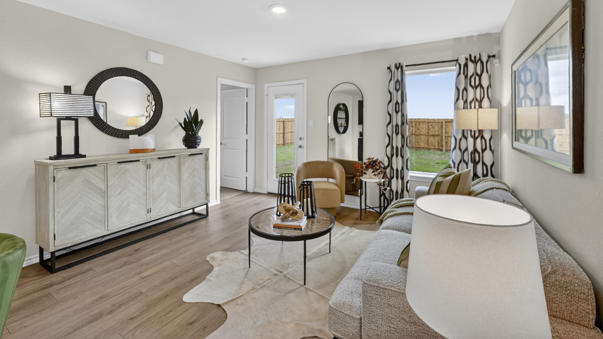 Atlanta Floorplan Living Gallery Image- The Hills of Sherman in Sherman, TX