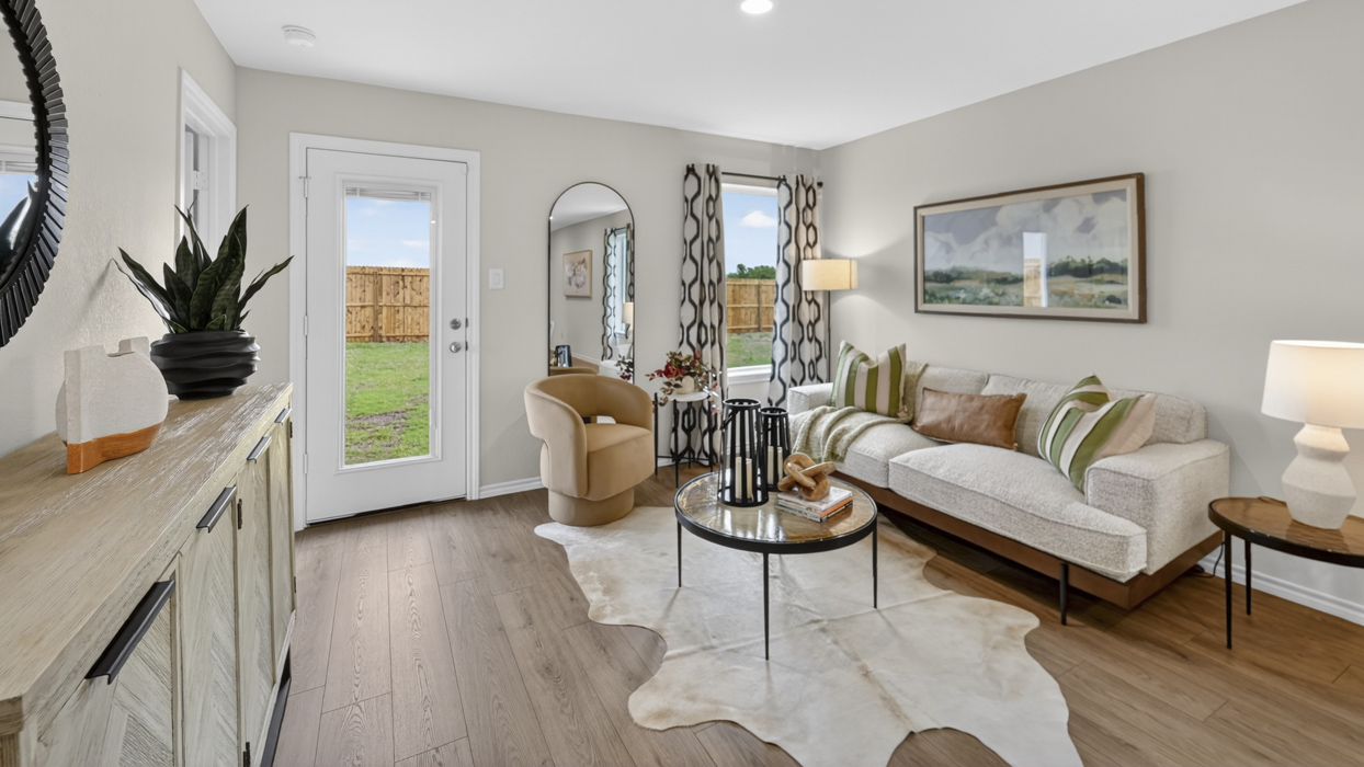 Atlanta Floorplan Living Gallery Image- The Hills of Sherman in Sherman, TX