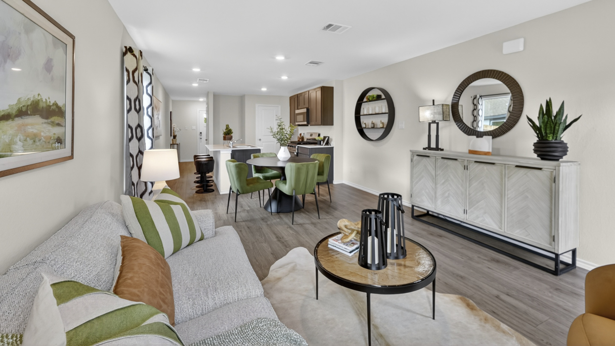 Atlanta Floorplan Living Gallery Image- The Hills of Sherman in Sherman, TX