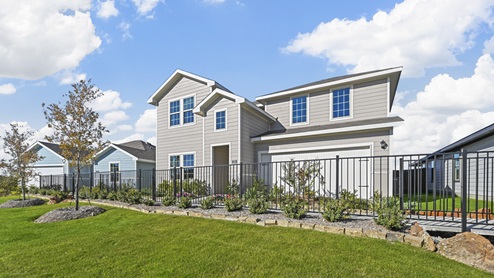 X40M Midland Floorplan Elevation S Exterior Gallery Image-The Hills of Sherman, TX