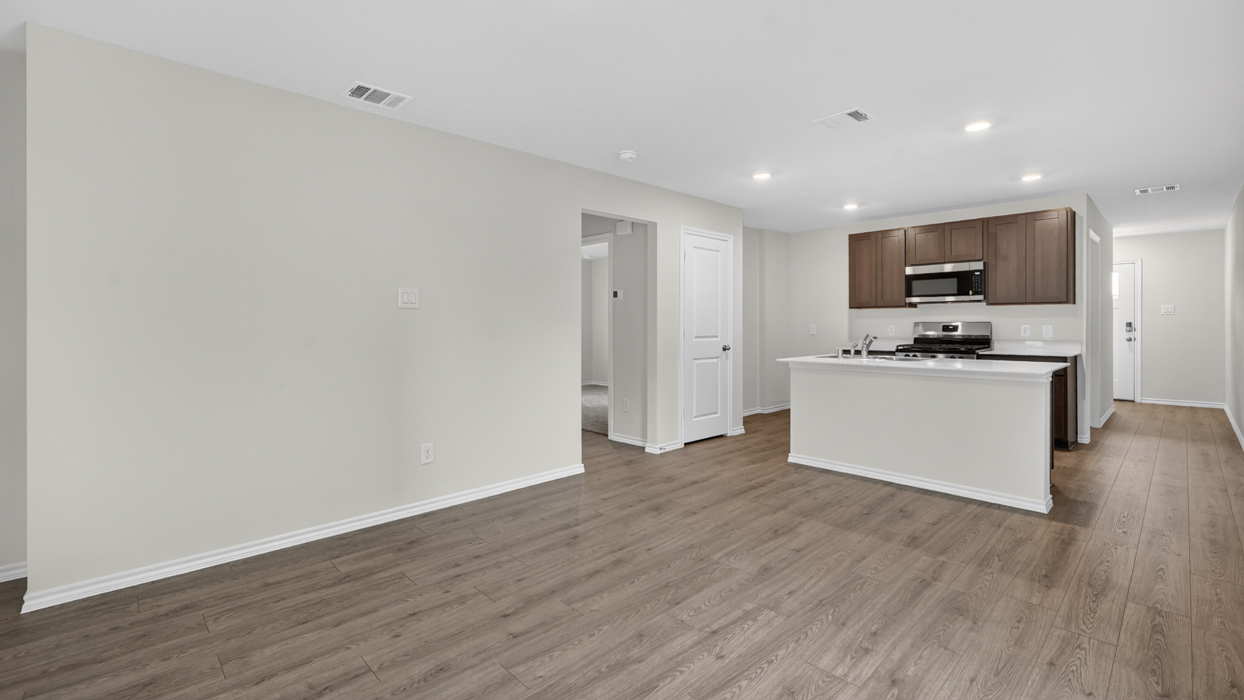 Caprock Floorplan Elevation S Kitchen Gallery Image - The Hills of Sherman in Sherman, TX