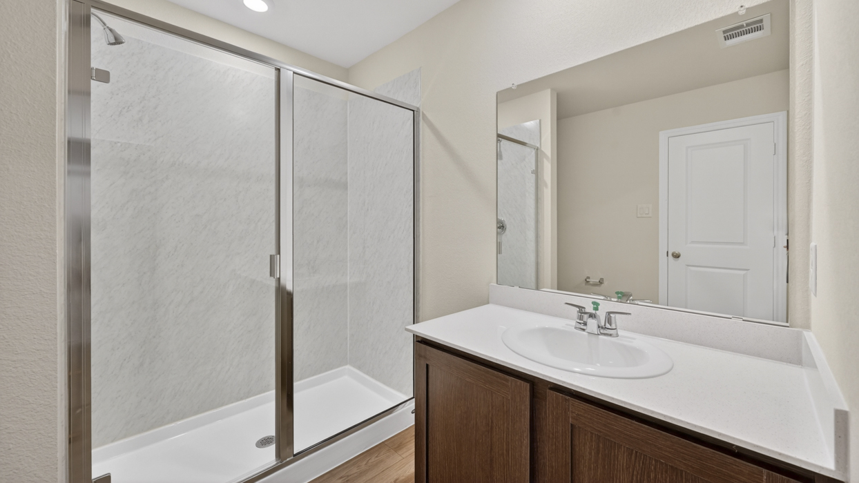Caprock Floorplan Elevation S Bathroom Gallery Image - The Hills of Sherman in Sherman, TX