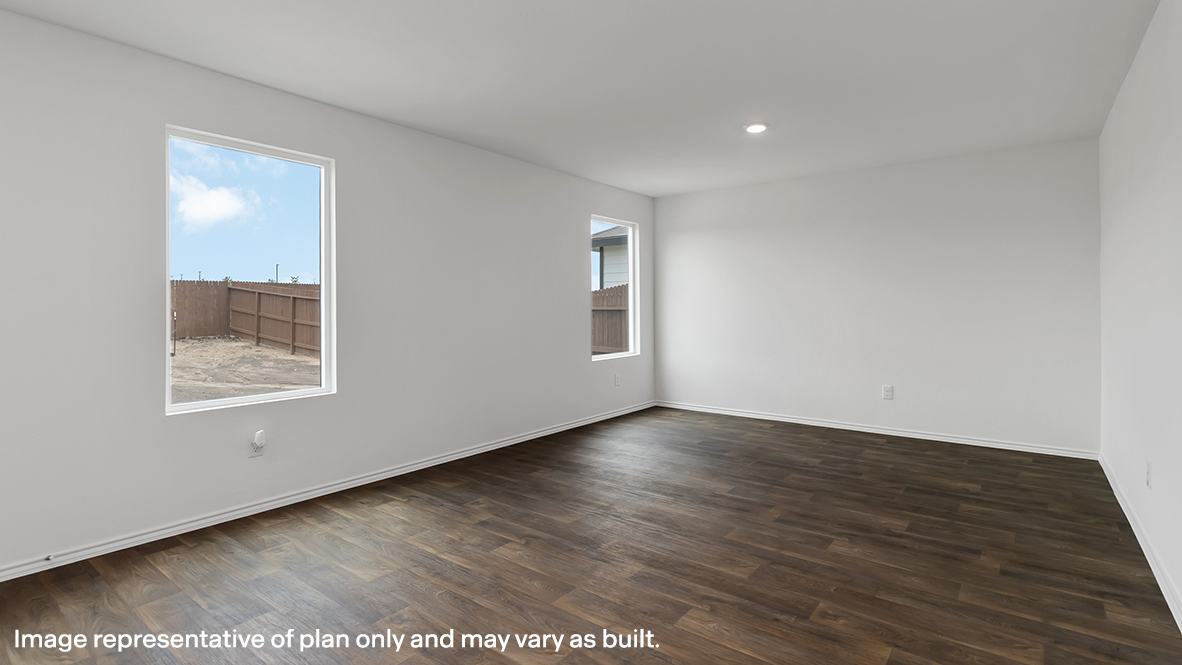 Davis Floorplan Living Gallery Image - The Hills of Sherman in Sherman, TX