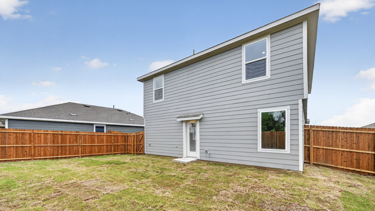 Franklin Floorplan Backyard Gallery Image - The Hills of Sherman in Sherman, TX