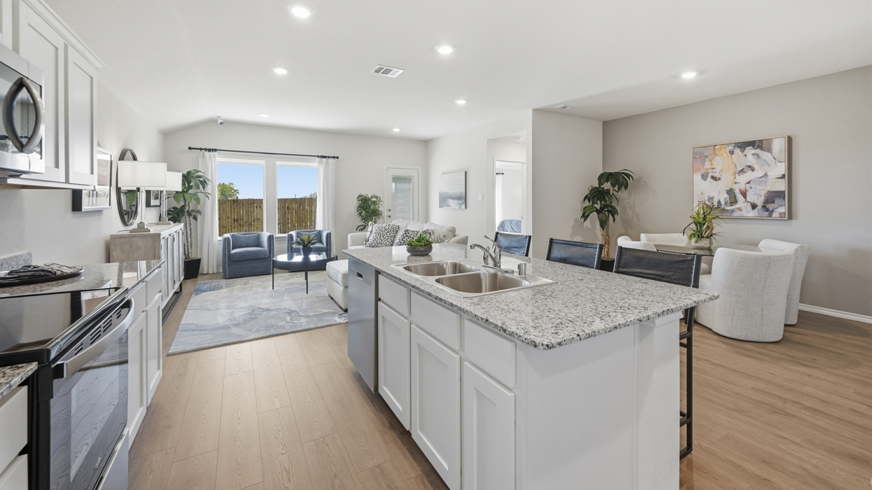 Harrison Floorplan Kitchen Gallery Image-The Hills of Sherman in Sherman, TX