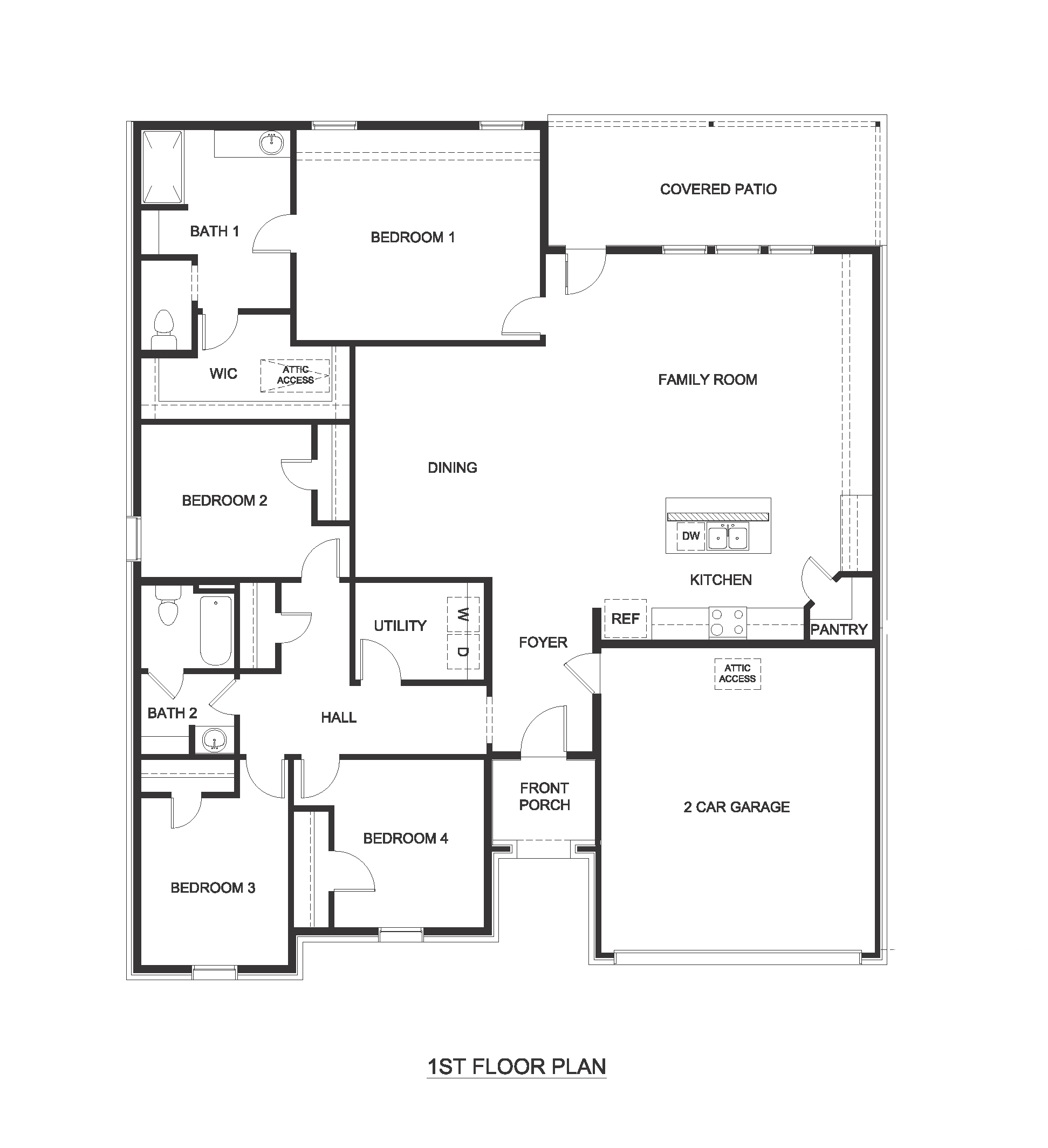 Eureka Floorplan-The Hills of Sherman in Sherman, TX
