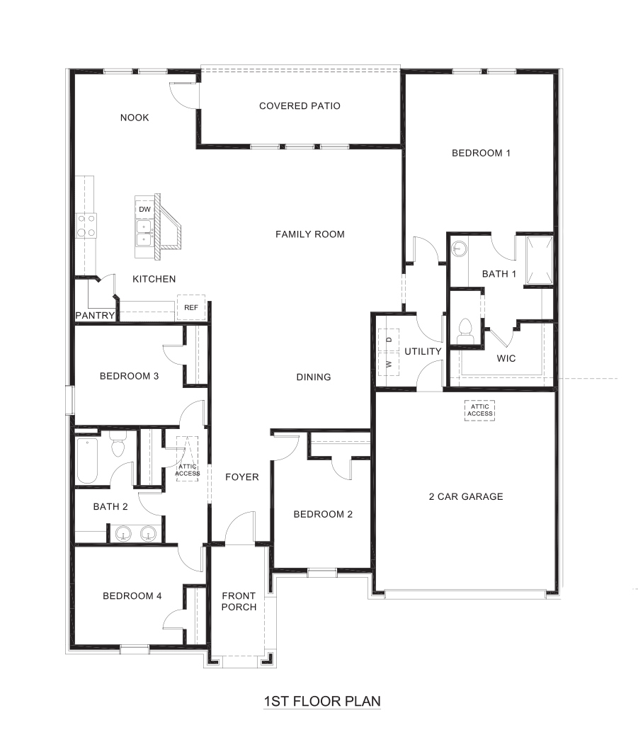 Frisco Floorplan The Hills of Sherman in Sherman, TX