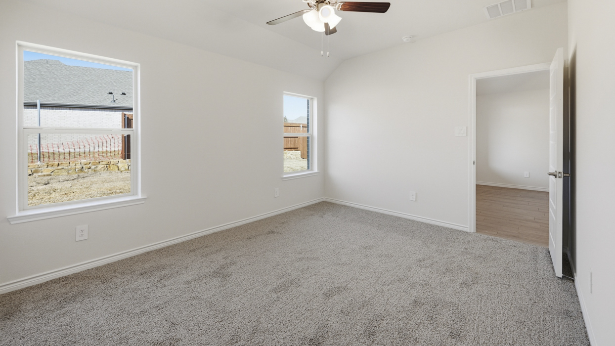 Allegra Floorplan Elevation E Bedroom Gallery Image - Windchime in Celina, TX