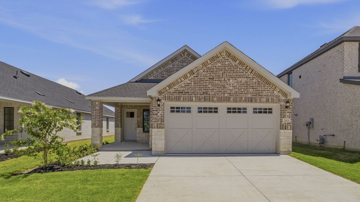 Allegra Floorplan Elevation F Exterior Rendering - Windchime in Celina, TX