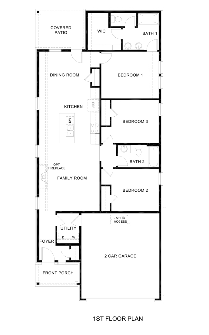 Bailey Floorplan Winchime in Celina, Tx