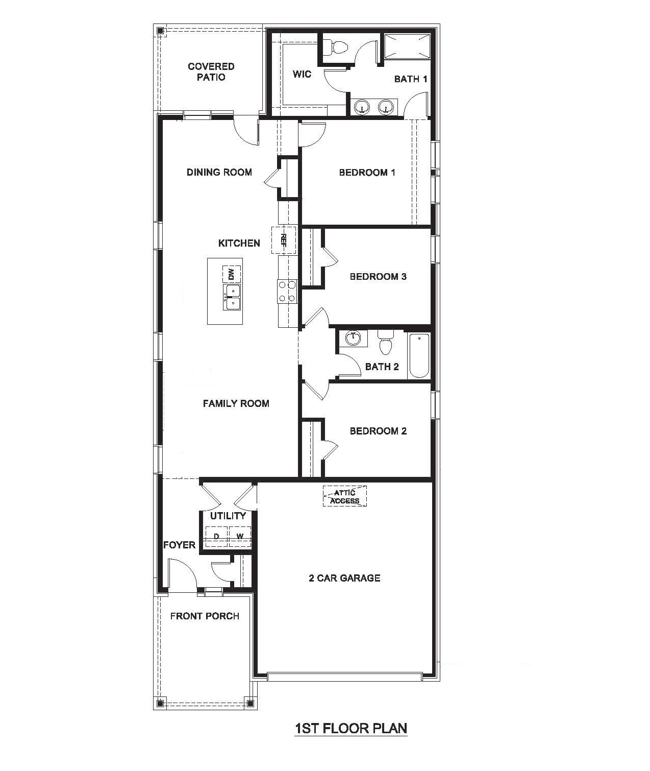 Bailey Floorplan Winchime in Celina, Tx
