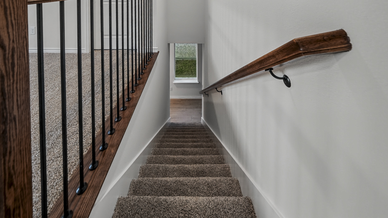 Finn Floorplan Elevation F Stairs Gallery Image - Windchime 40s in Celina, TX