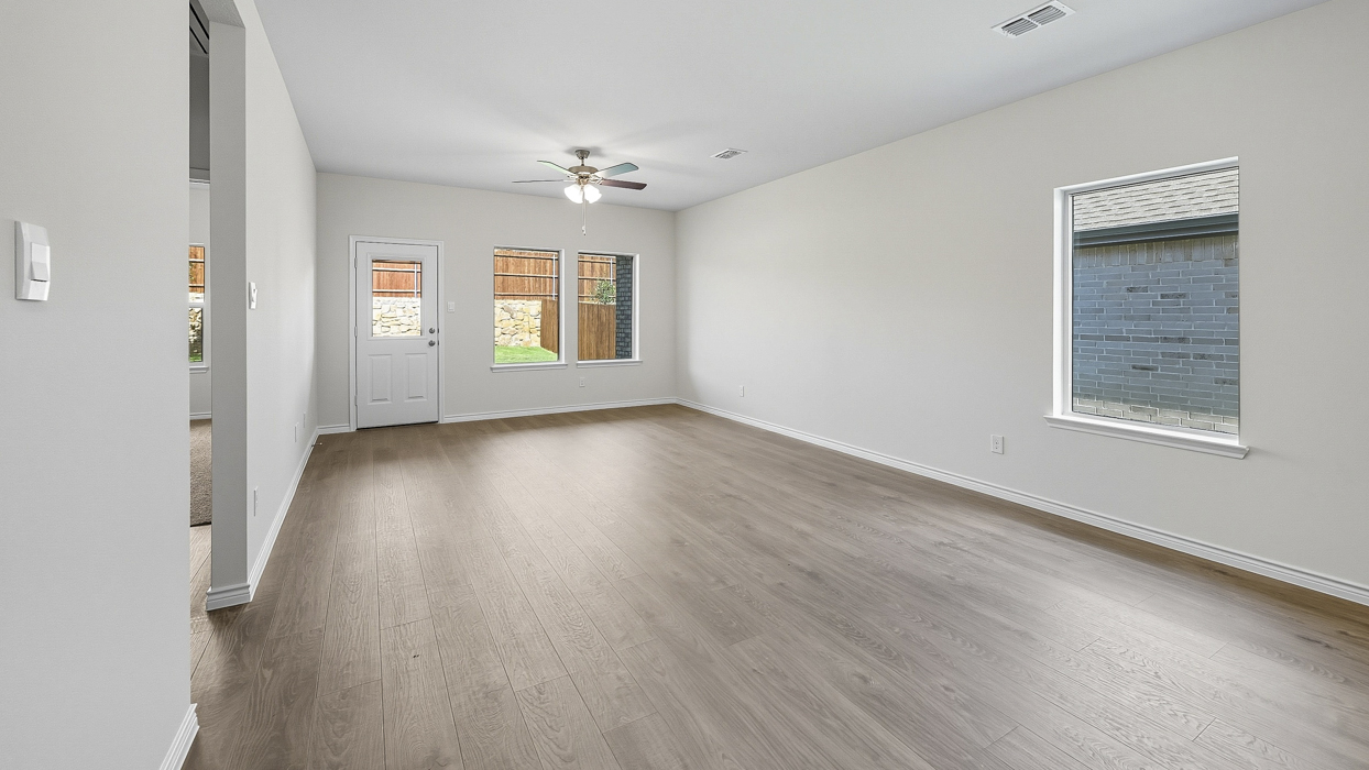 Finn Floorplan Elevation F Living Gallery Image - Windchime in Celina, TX