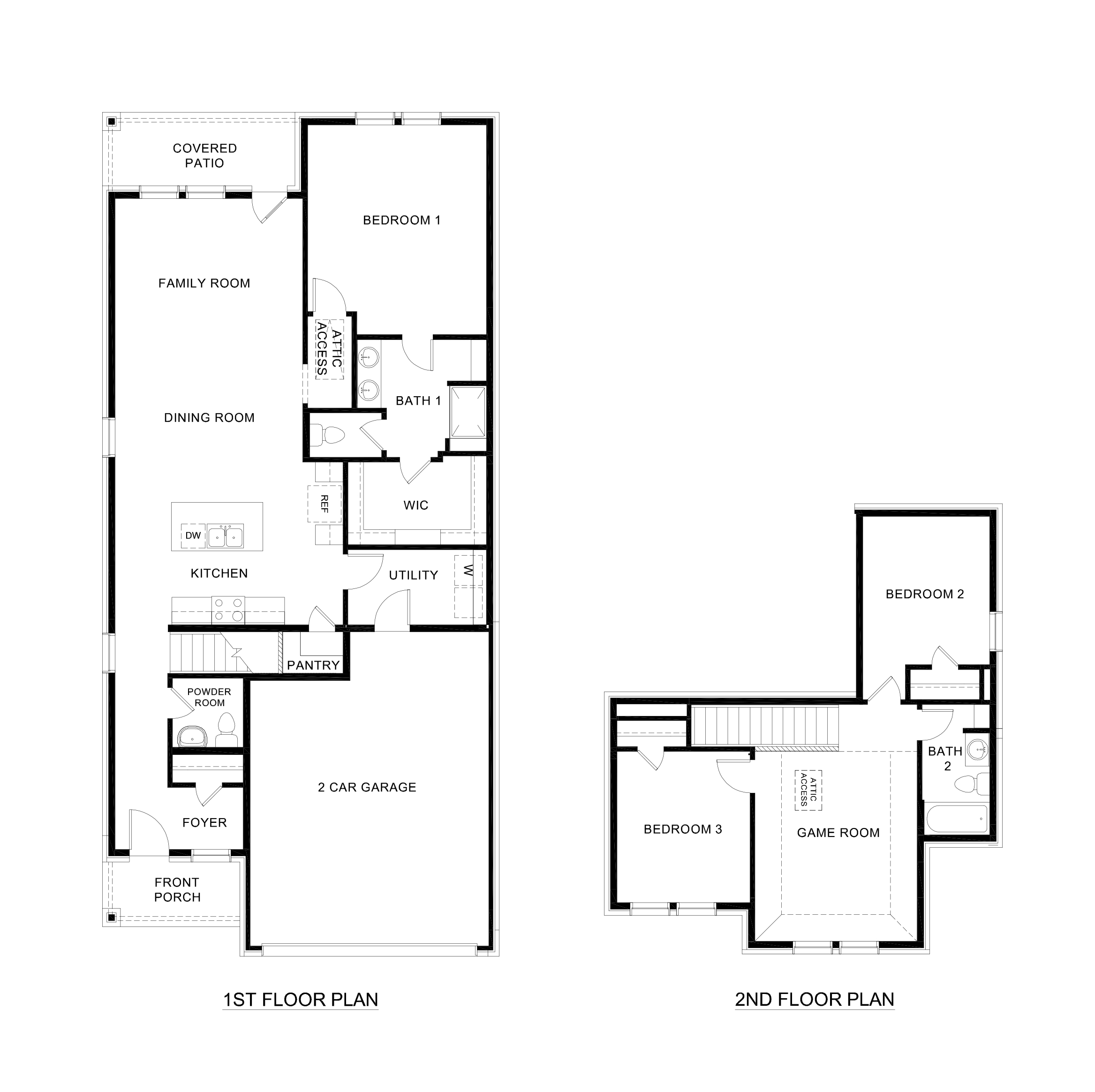 H30F Finn Floorplan Rendering - Windchime in Celina, TX