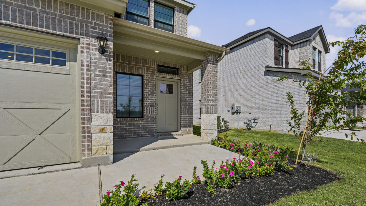Finn Floorplan Elevation E Exterior Rendering - Windchime in Celina, TX
