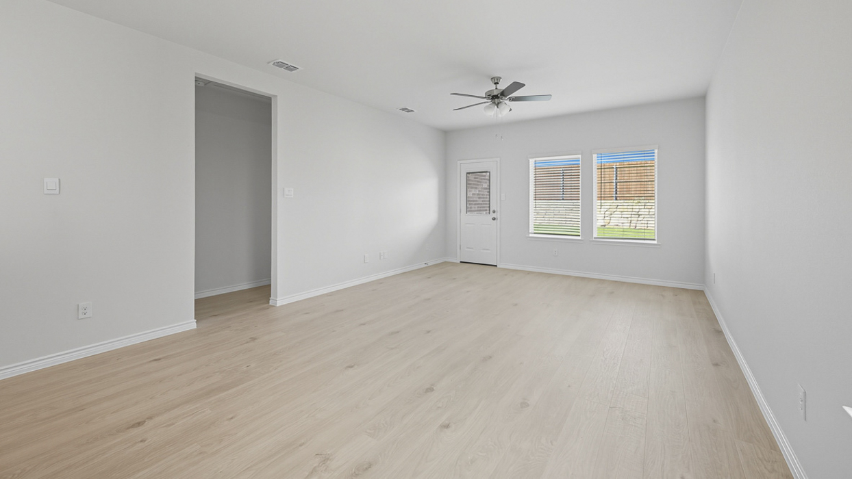 Haven Floorplan Elevation E Living Gallery Image - Windchime in Celina, TX