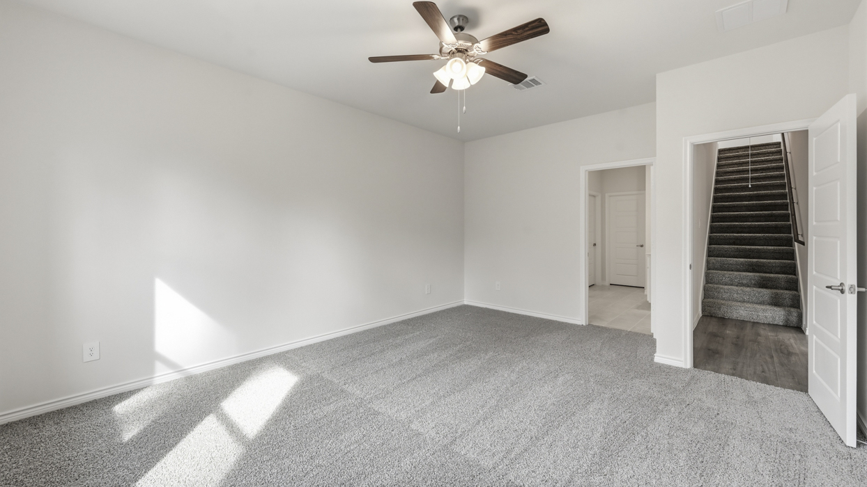 Jackson Floorplan Elevation E/F Bedroom Gallery Image - Windchime in Celina, TX