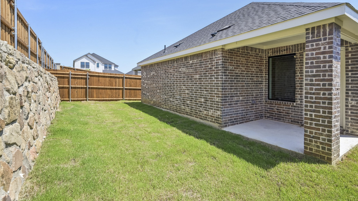 Orion Floorplan Elevation F Backyard Gallery Image - Windchime in Celina, TX