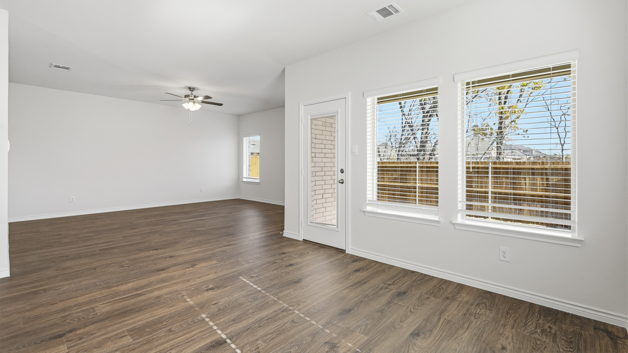 Sage Floorplan Elevation E Living Gallery Image - Windchime in Celina, TX