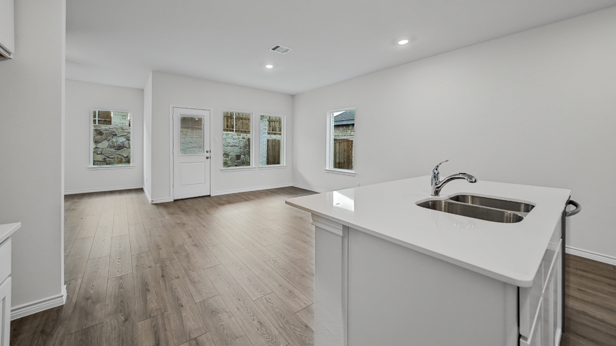 Sage Floorplan Elevation F Kitchen Gallery Image - Windchime in Celina, TX