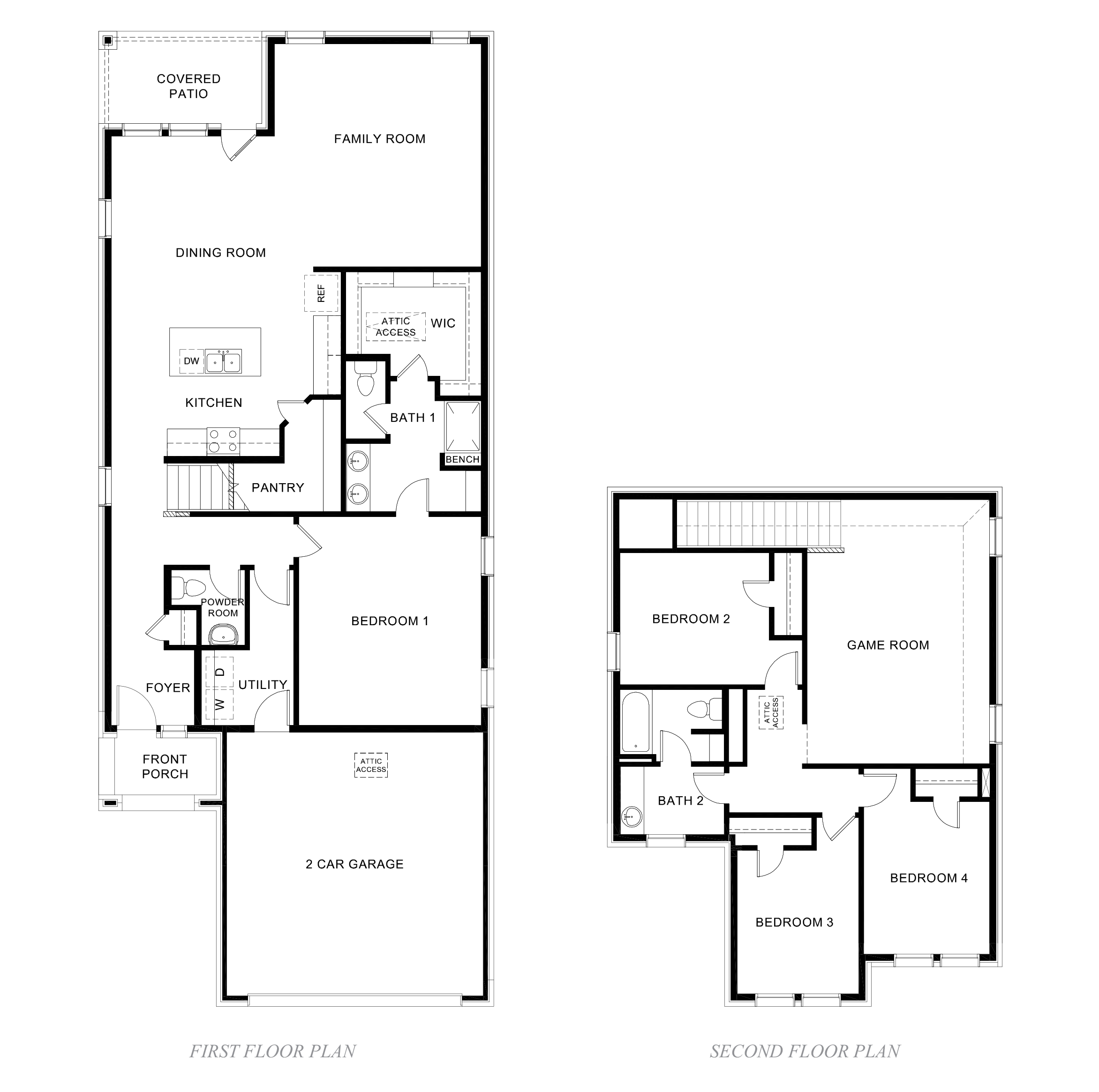 H30S Sage Floorplan Rendering - Windchime in Celina, TX