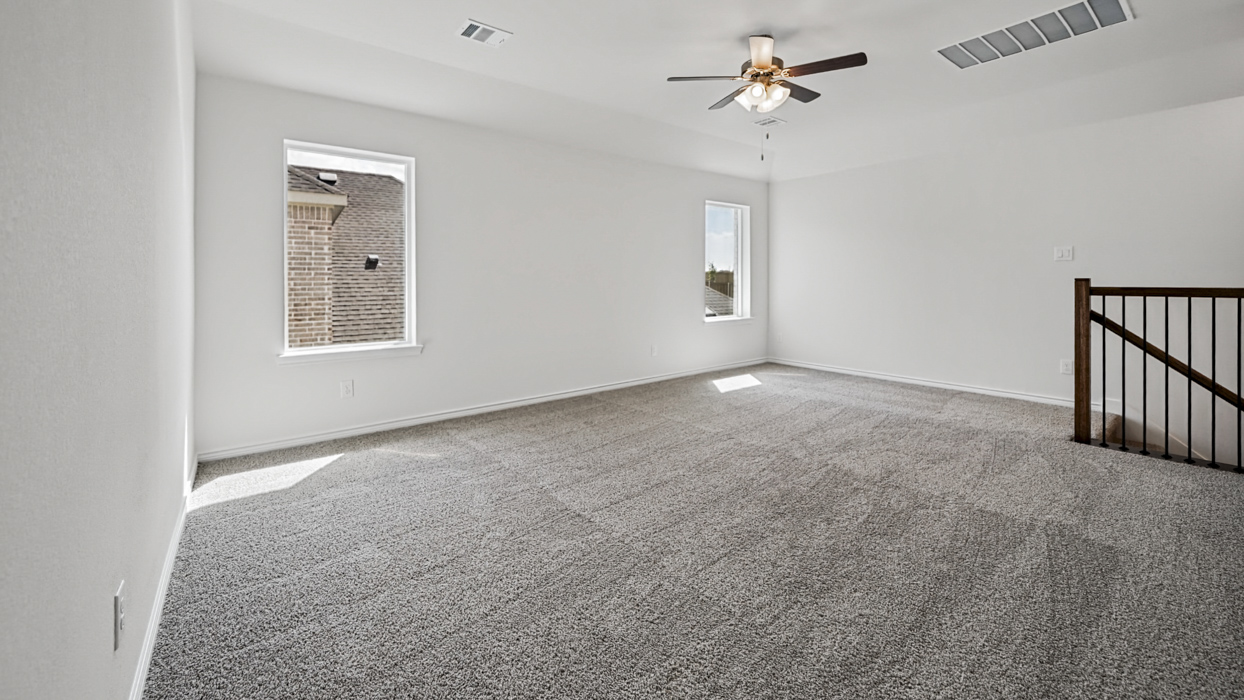 Sage Floorplan Elevation E/F Gameroom Gallery Image - Windchime in Celina, TX