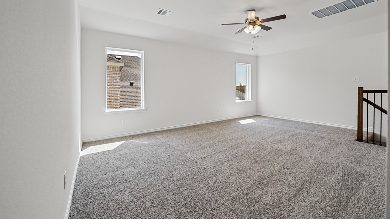 Sage Floorplan Elevation E/F Gameroom Gallery Image - Windchime in Celina, TX