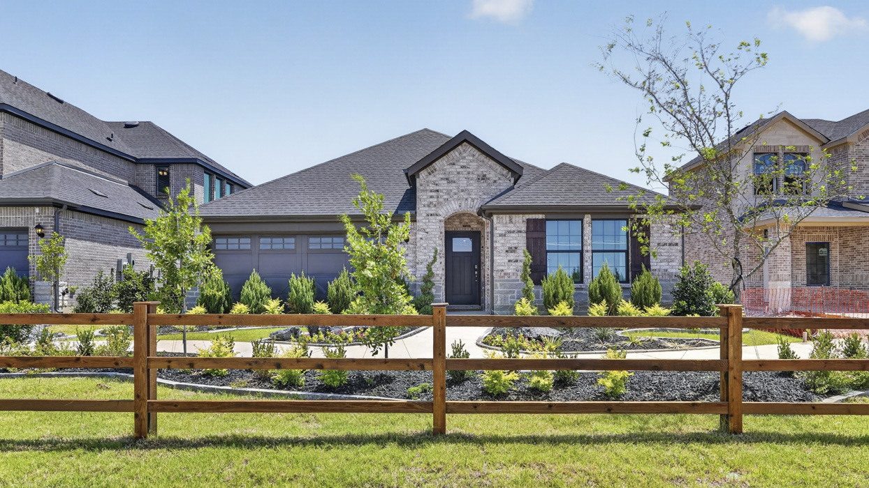 H133 Violet Floorplan Elevation F Exterior Gallery Image-Windchime in Celina, TX