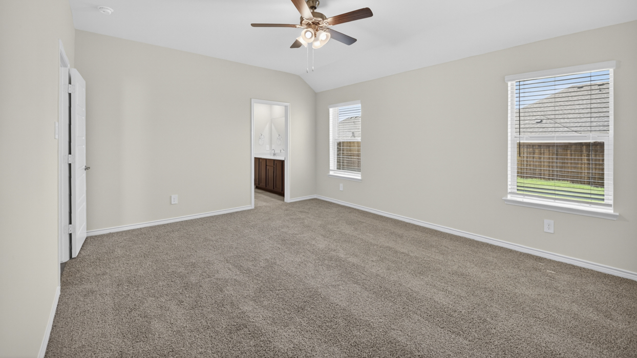 Violet Floorplan Elevation F Bedroom Gallery Image - Windchime in Celina, TX