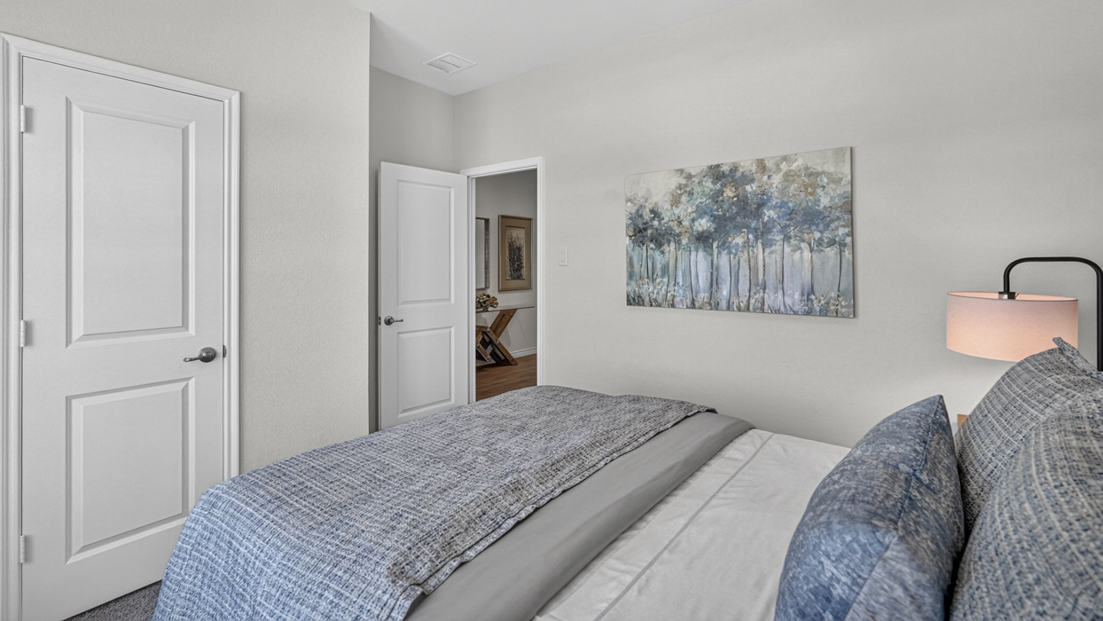 Violet Floorplan Elevation E/F Bedroom Gallery Image - Windchime in Celina, TX