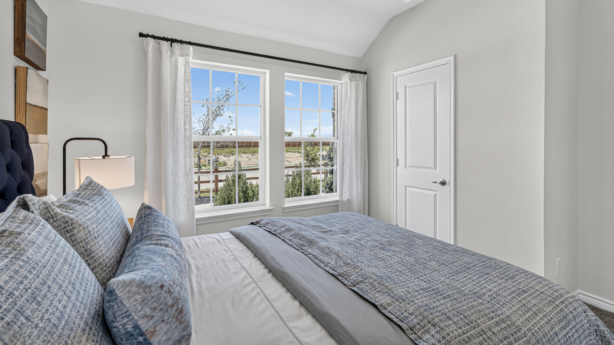 Violet Floorplan Elevation E/F Bedroom Gallery Image - Windchime in Celina, TX