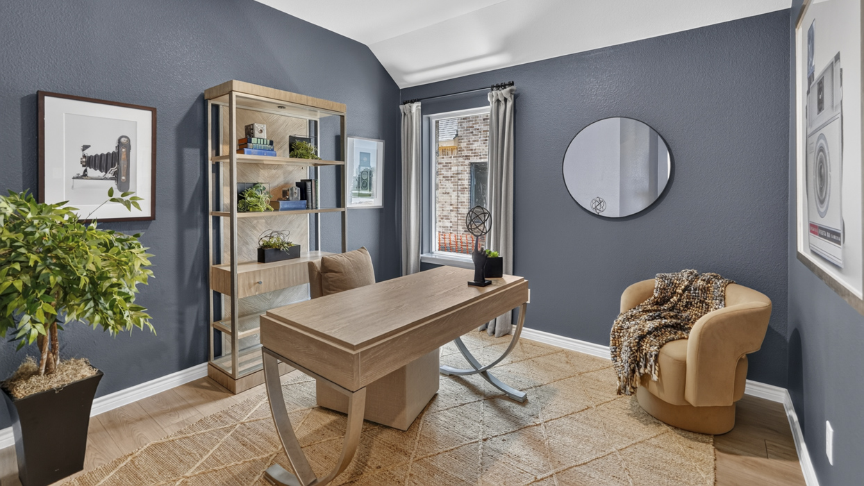 Violet Floorplan Elevation E/F Bedroom Gallery Image - Windchime in Celina, TX