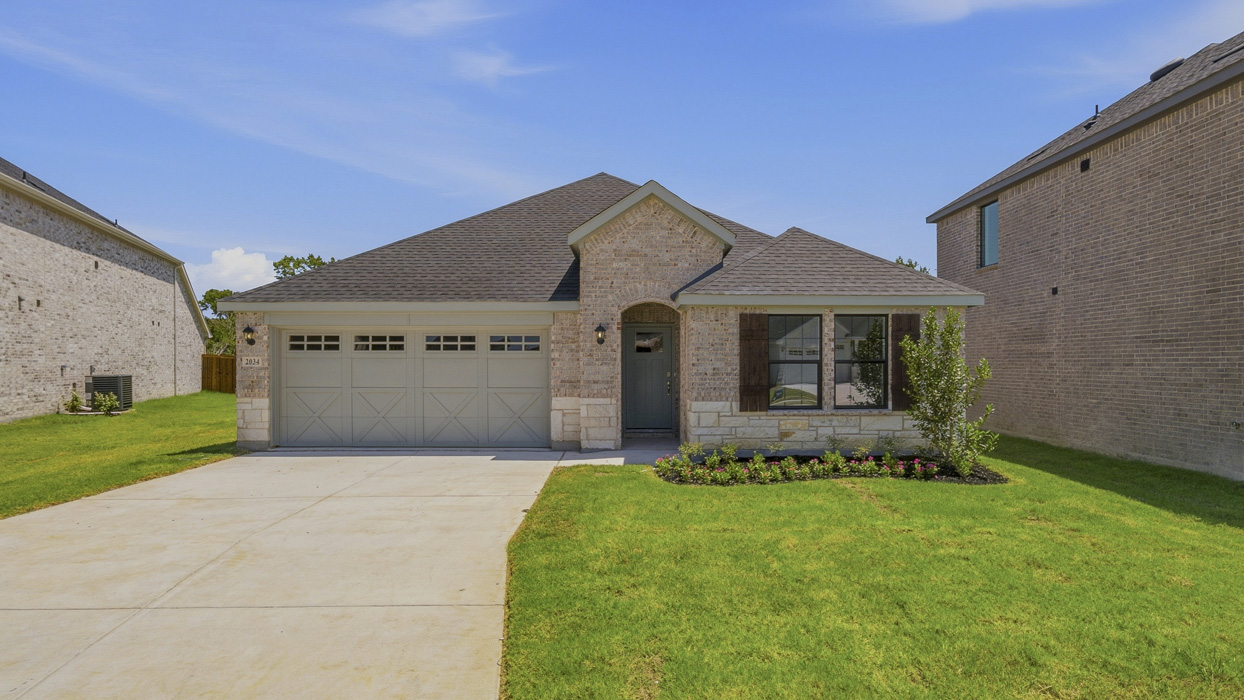Violet Floorplan Exterior Gallery Image-Windchime in Celina, Tx